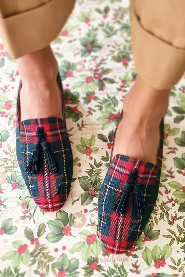 ΣΚΩΤΣΕΖΙΚΟΣ CHIC LOAFER ΜΕ ΦΡΥΝΤΖΙΑ