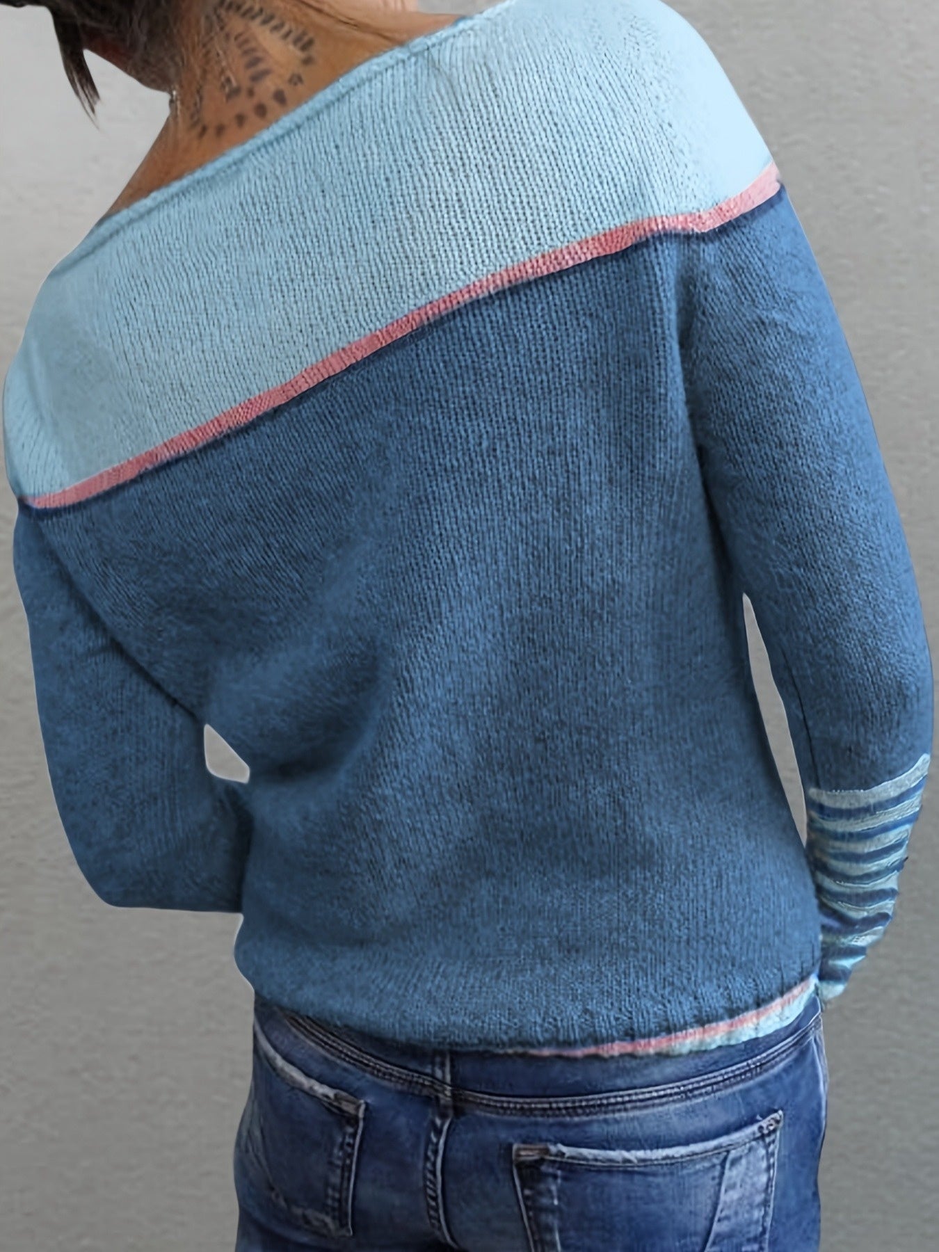 Katharina – Striped Long Sleeve Jumper