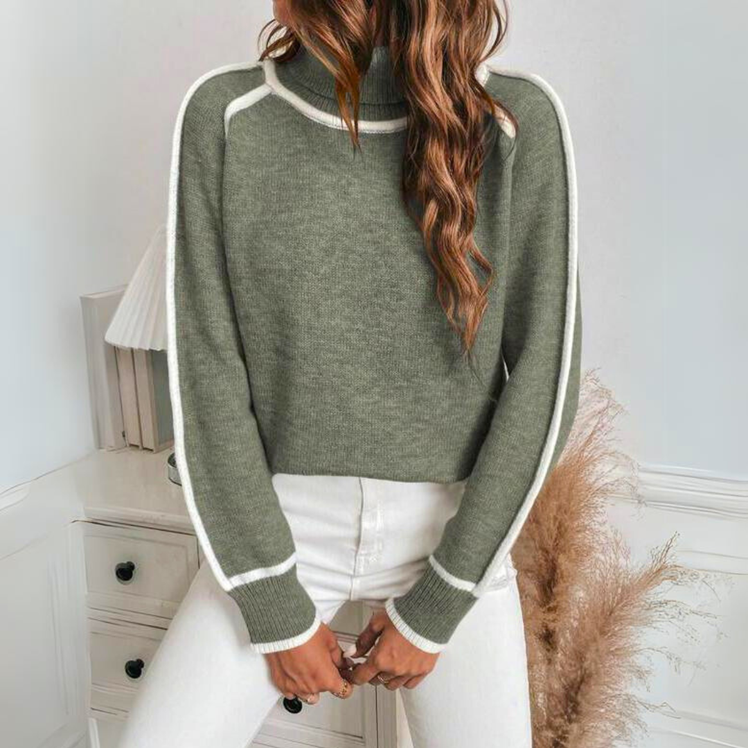 Kaylee - Elegant Roll Neck Jumper