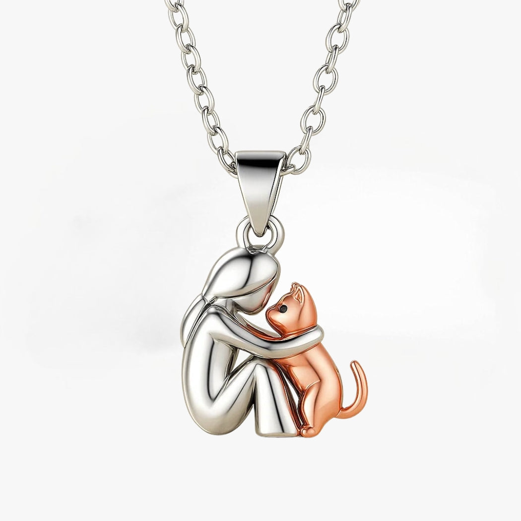 Karolina - Cat-Shaped Pendant Necklace