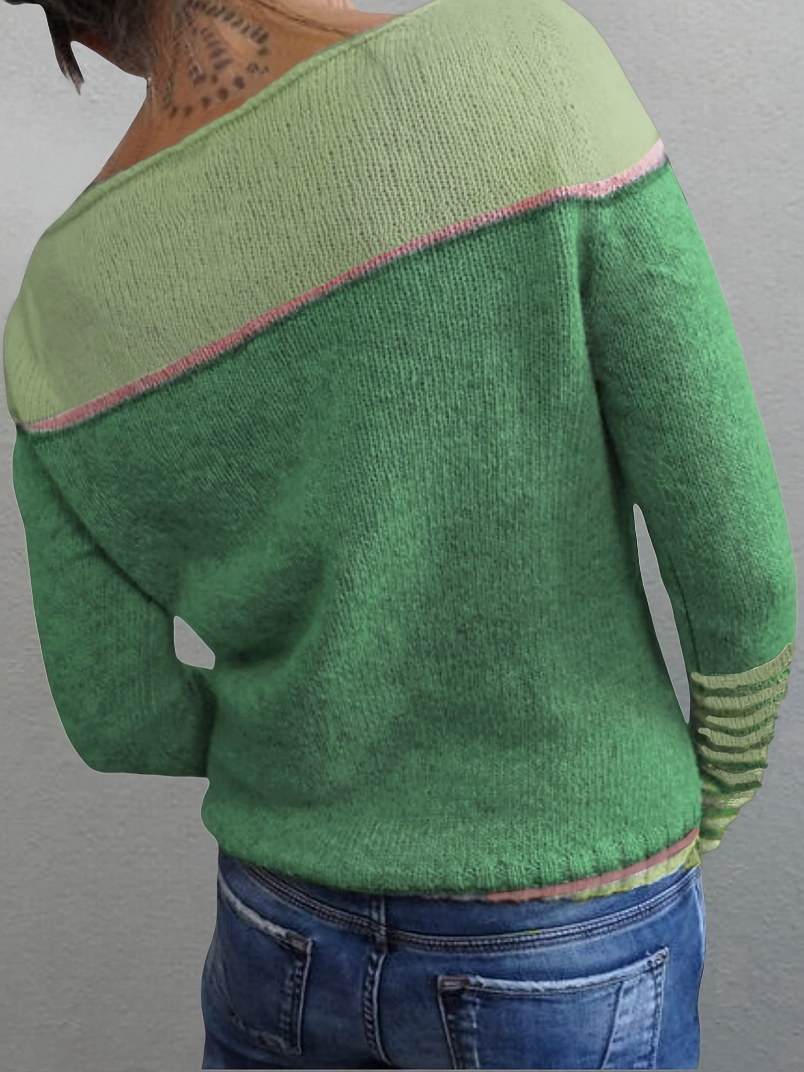 Katharina – Striped Long Sleeve Jumper