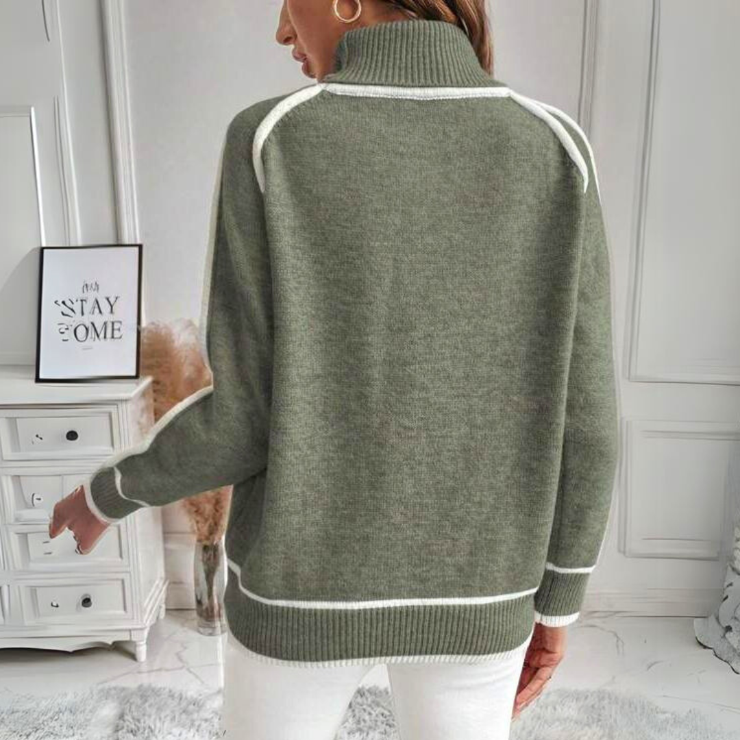 Kaylee - Elegant Roll Neck Jumper