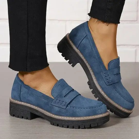NADIA™ | Timeless Suede Loafers