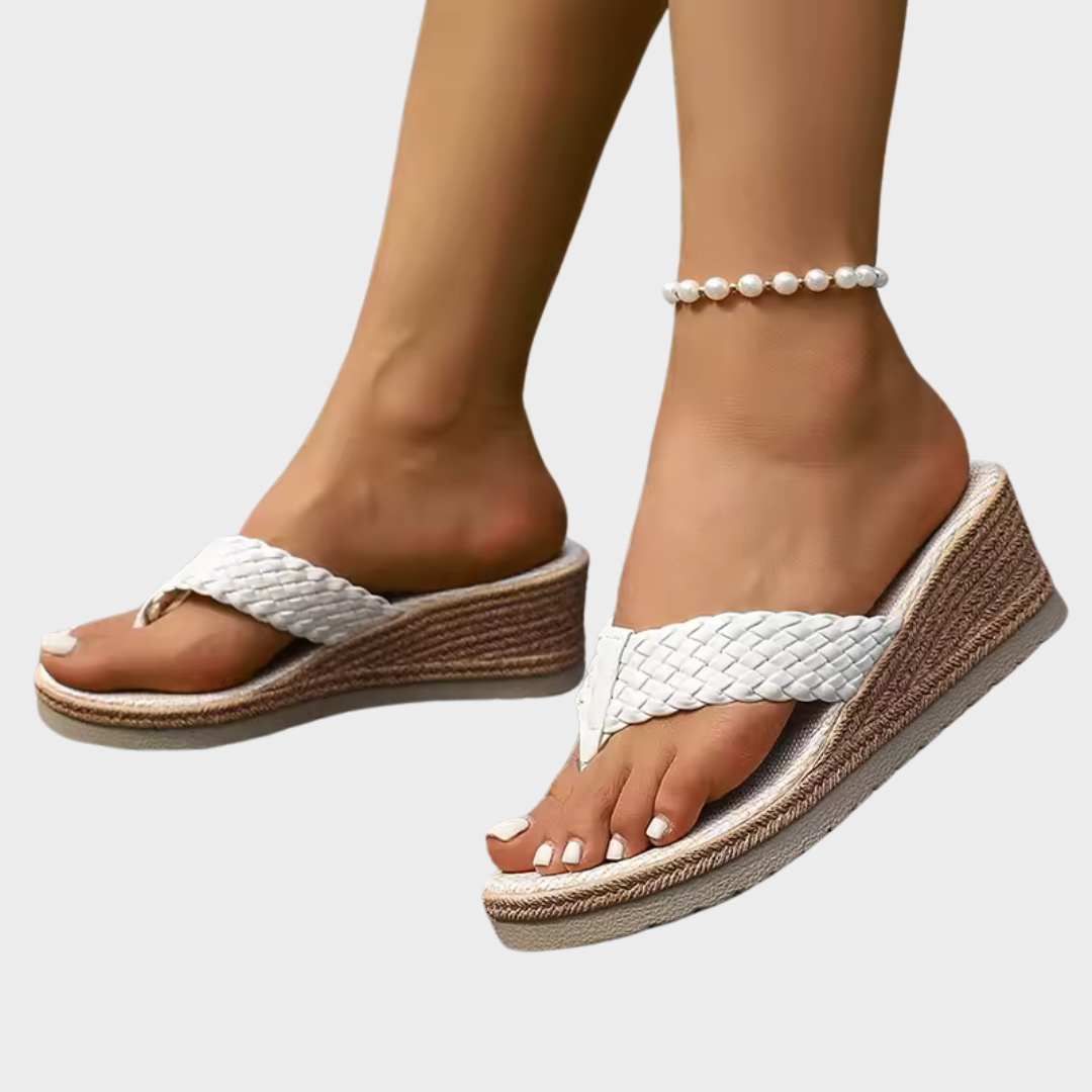 Natalie - Orthopaedic Slippers with Heel