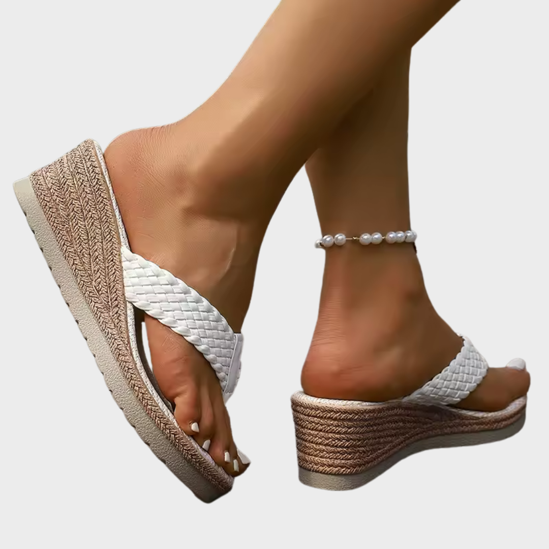 Natalie - Orthopaedic Slippers with Heel