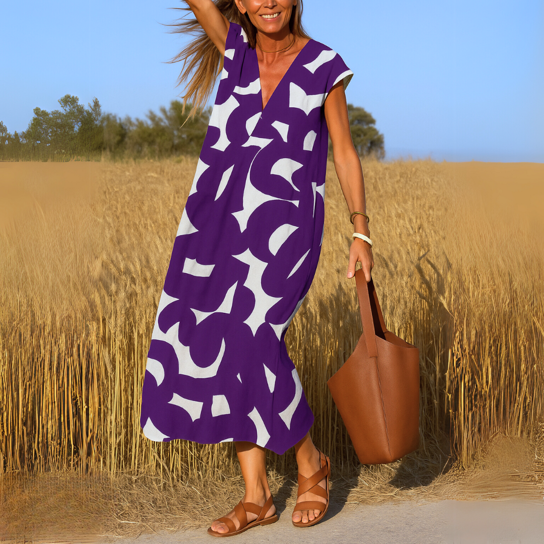Valérie™ | V-neck Comfortable Dress