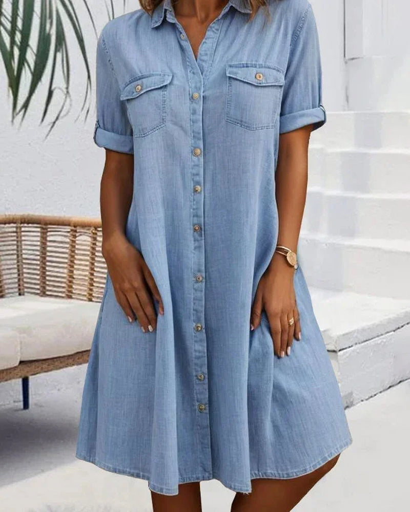 Maria | Comfortable Denim Dress