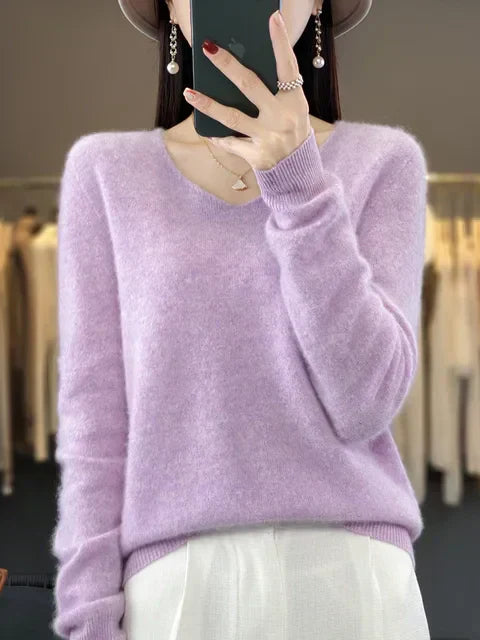 Elena - Elegant Duvet Pullover