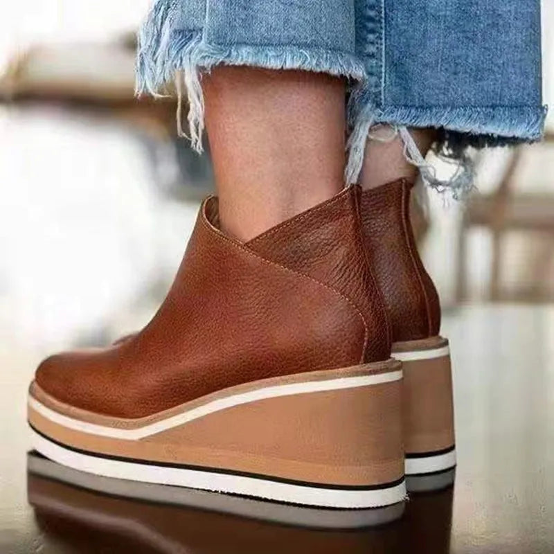 Lauren - Elegant Comfortable Ankle Boots