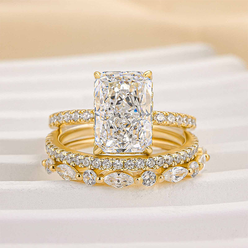 Set of 3 Jaily Rings | Gold