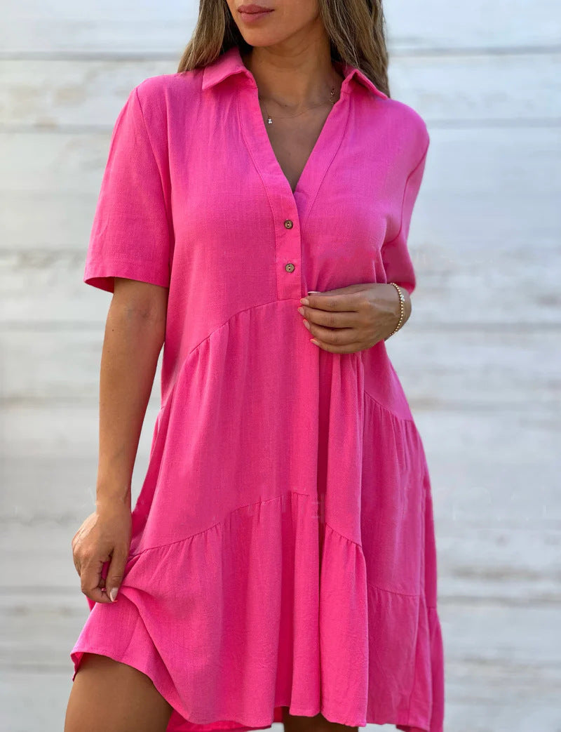 Maria | Comfortable Linen Summer Dress