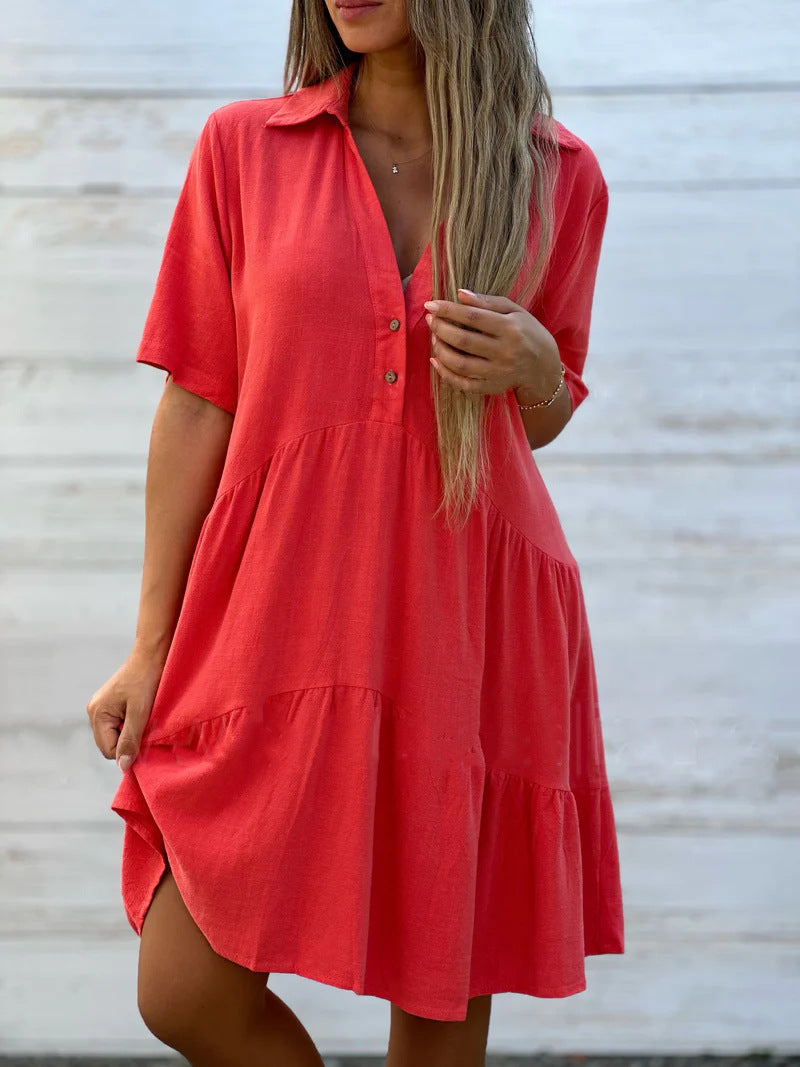 Maria | Comfortable Linen Summer Dress