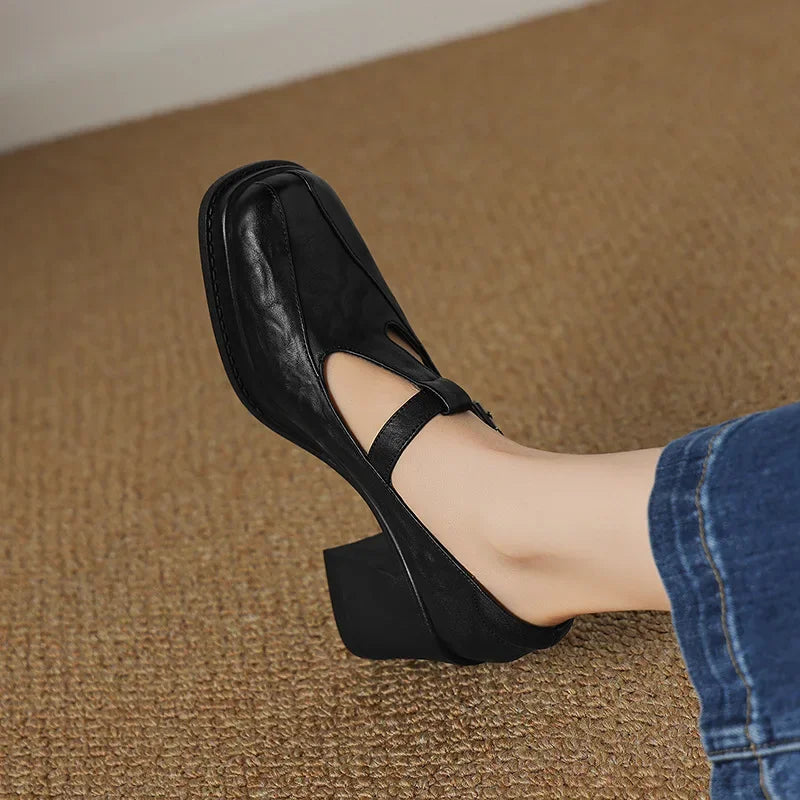 Camellia - Elegant Leather Shoe