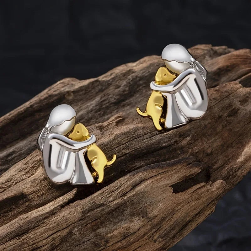 Joanna - Dog Icon Earrings
