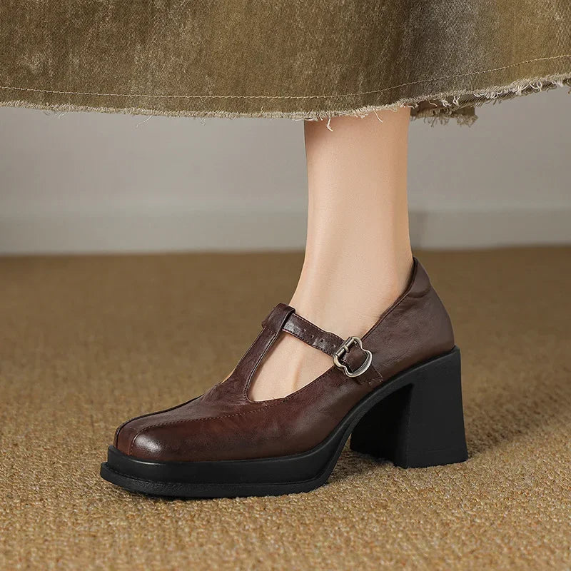 Camellia - Elegant Leather Shoe