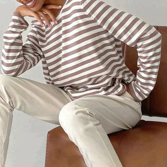 Nicole - Chic Striped Jumper