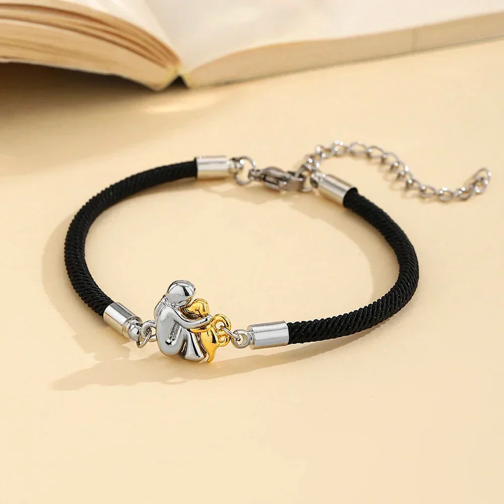 Gabriela - Cord Bracelet with Dog Icon