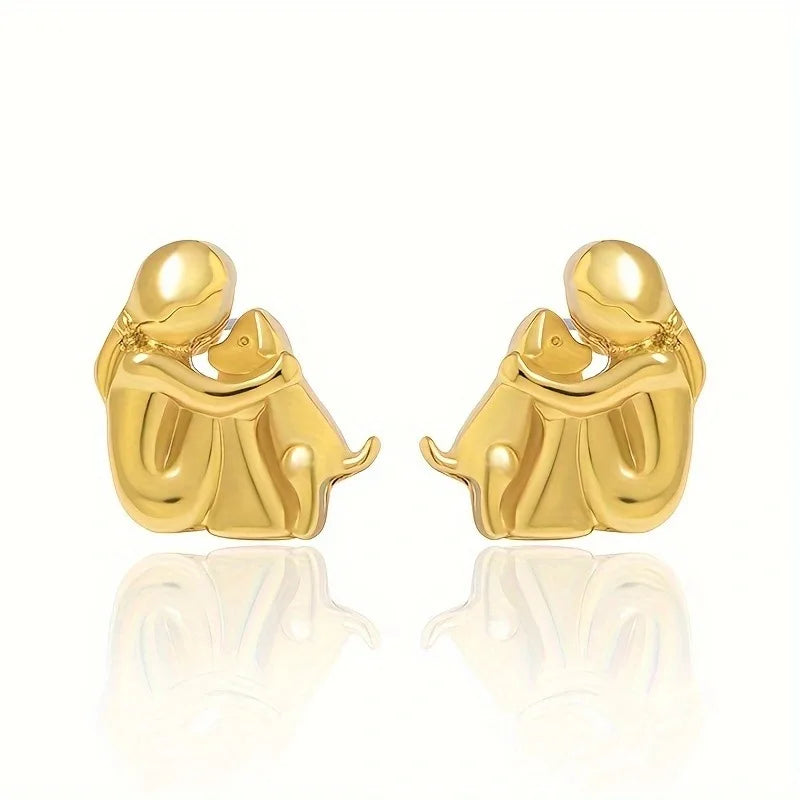 Joanna - Dog Icon Earrings