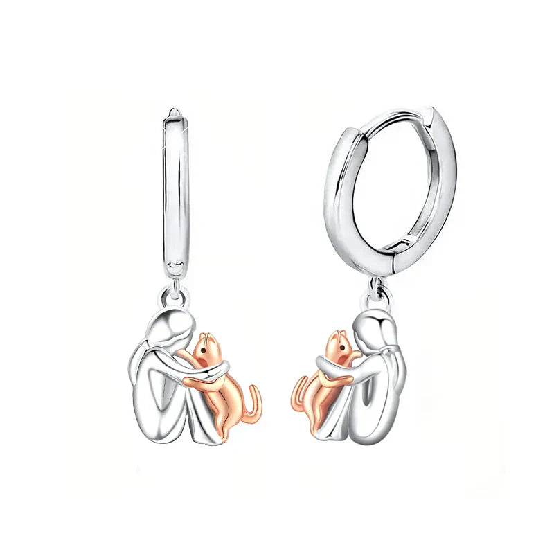 Anita - Cat Icon Earrings