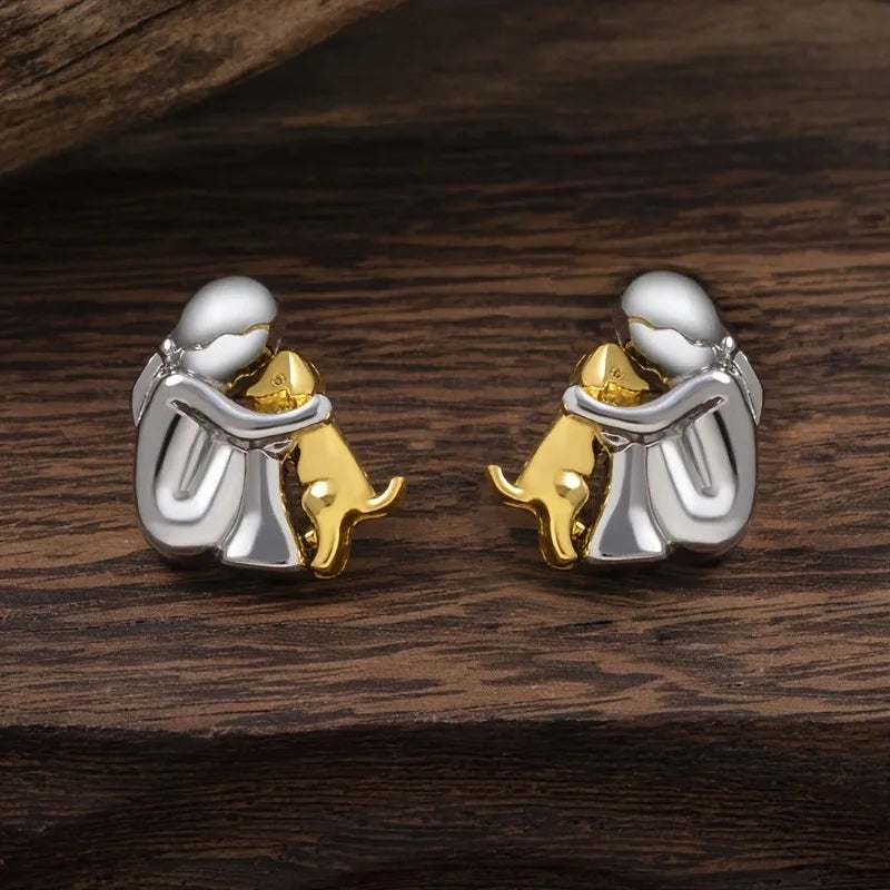 Joanna - Dog Icon Earrings