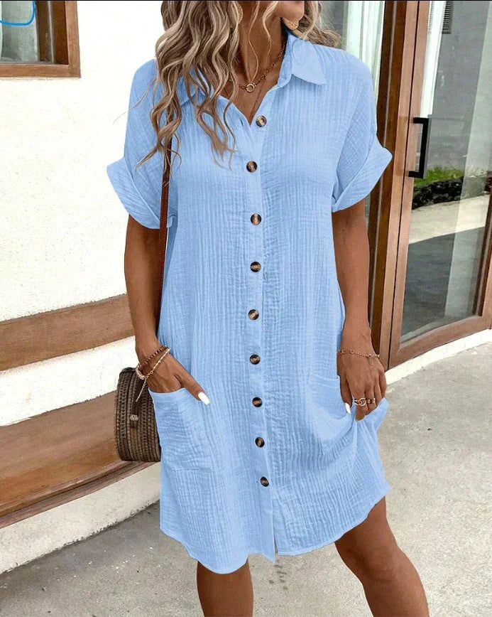 Maria | Oversized Polo Dress