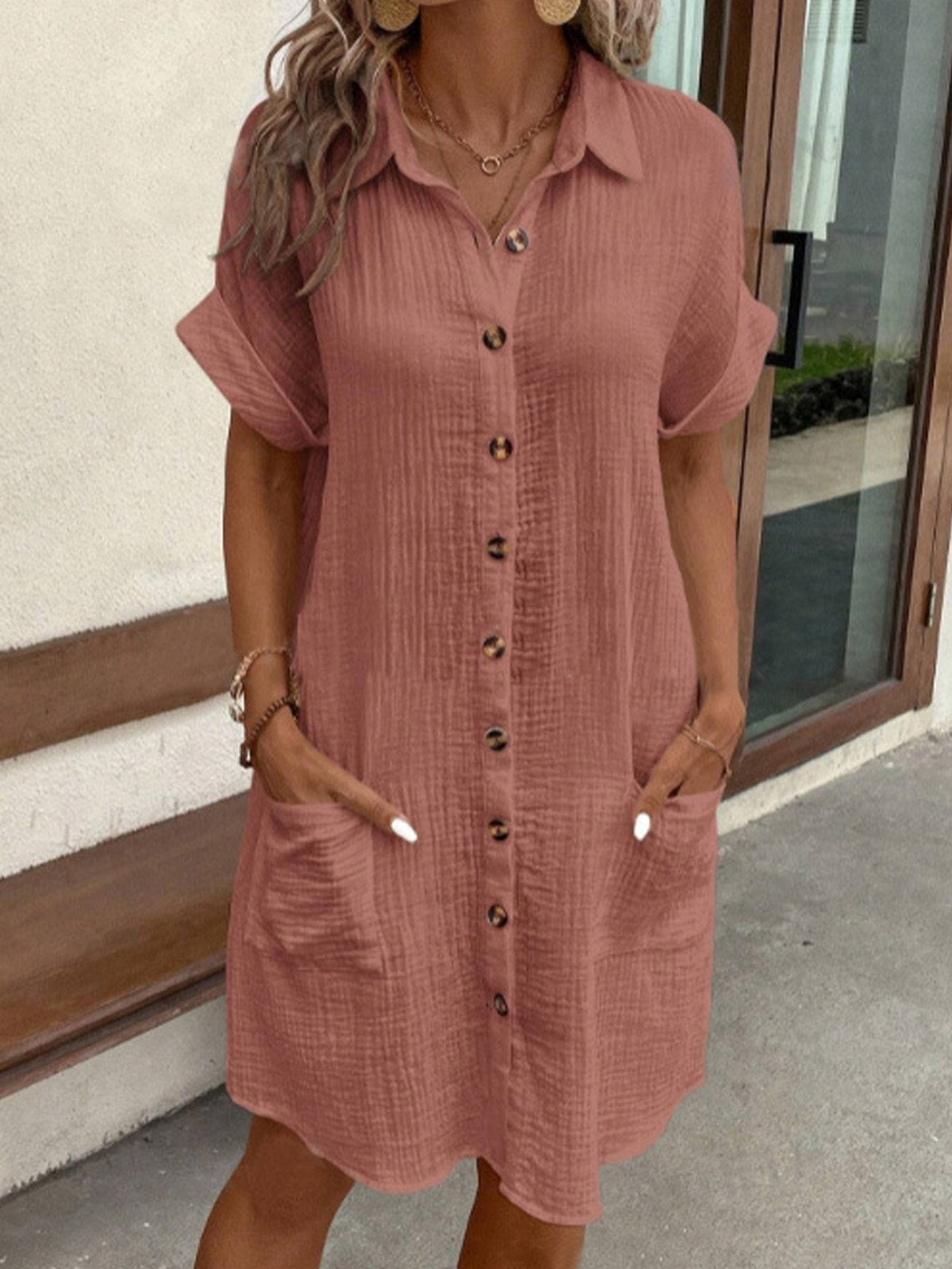 Maria | Oversized Polo Dress
