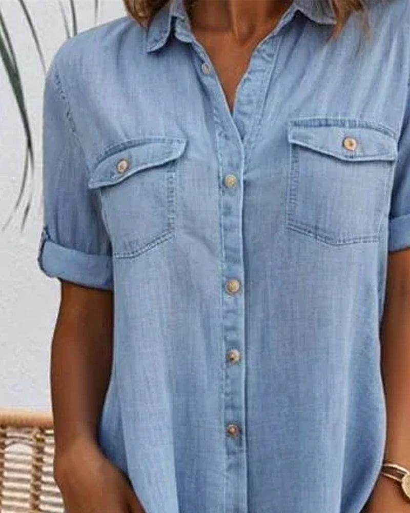 Maria | Comfortable Denim Dress