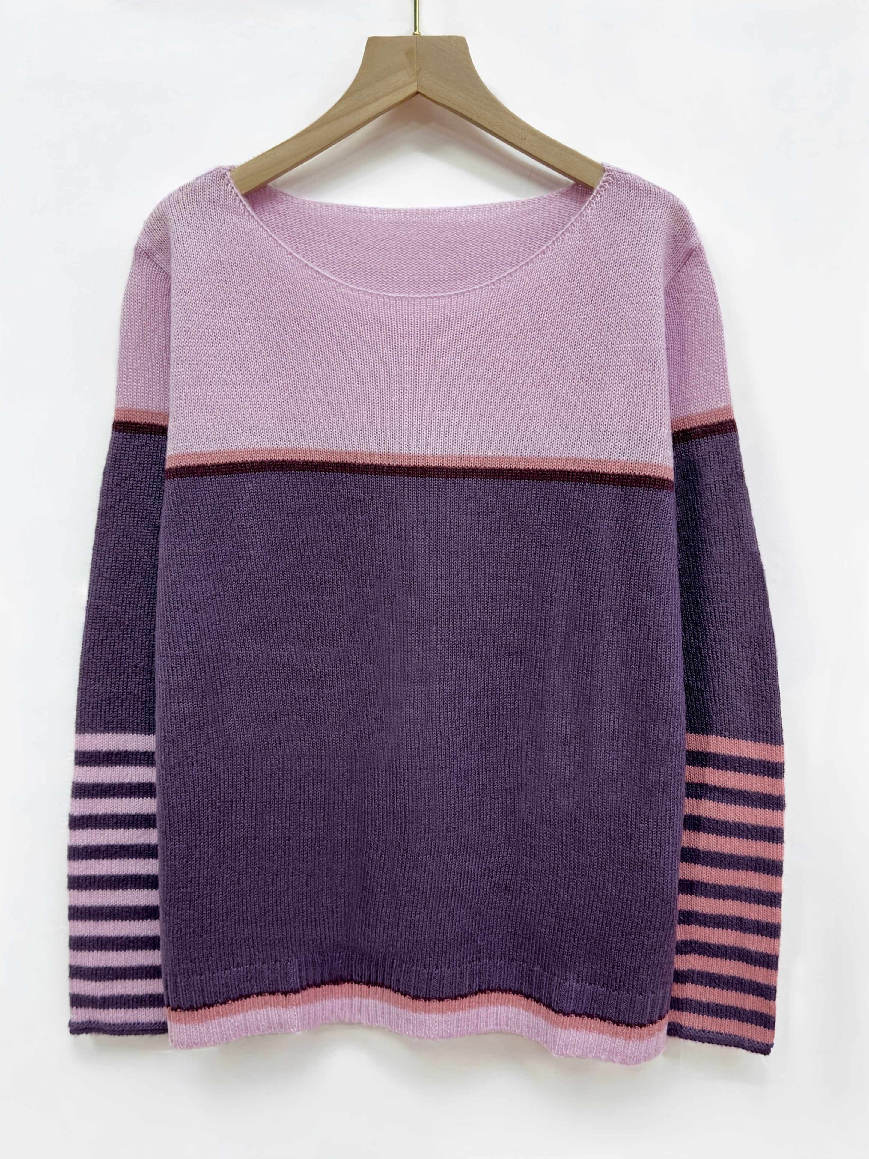 Katharina – Striped Long Sleeve Jumper