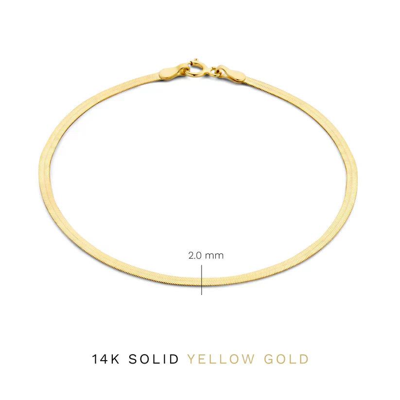 Sun Snake Bracelet | Gold