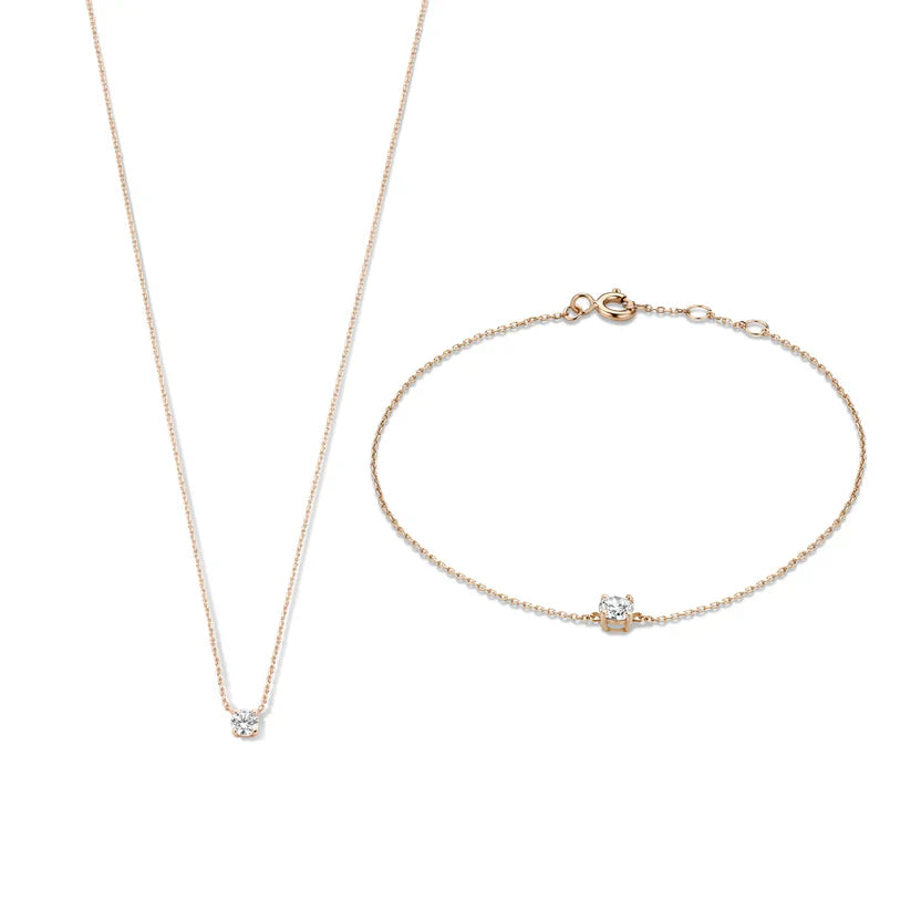 Moissanite Stone Set Clea | Gold
