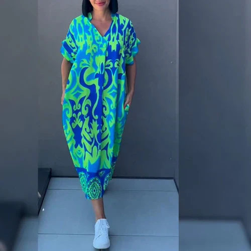 Women's Floral Maxi Dress