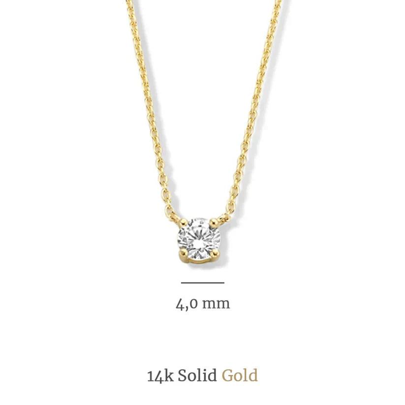 Moissanite Stone Set Clea | Gold