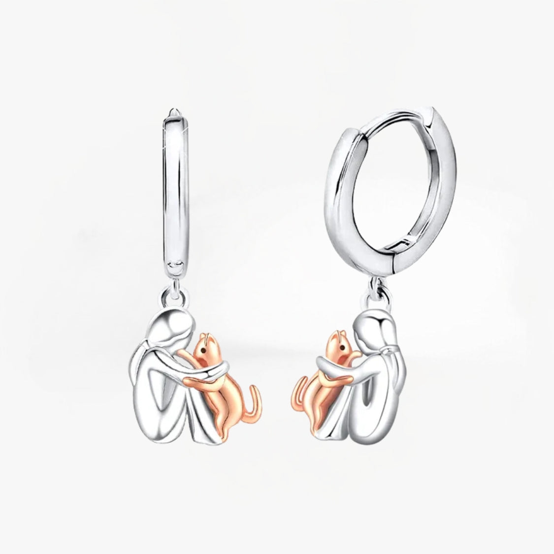 Anita - Cat Icon Earrings