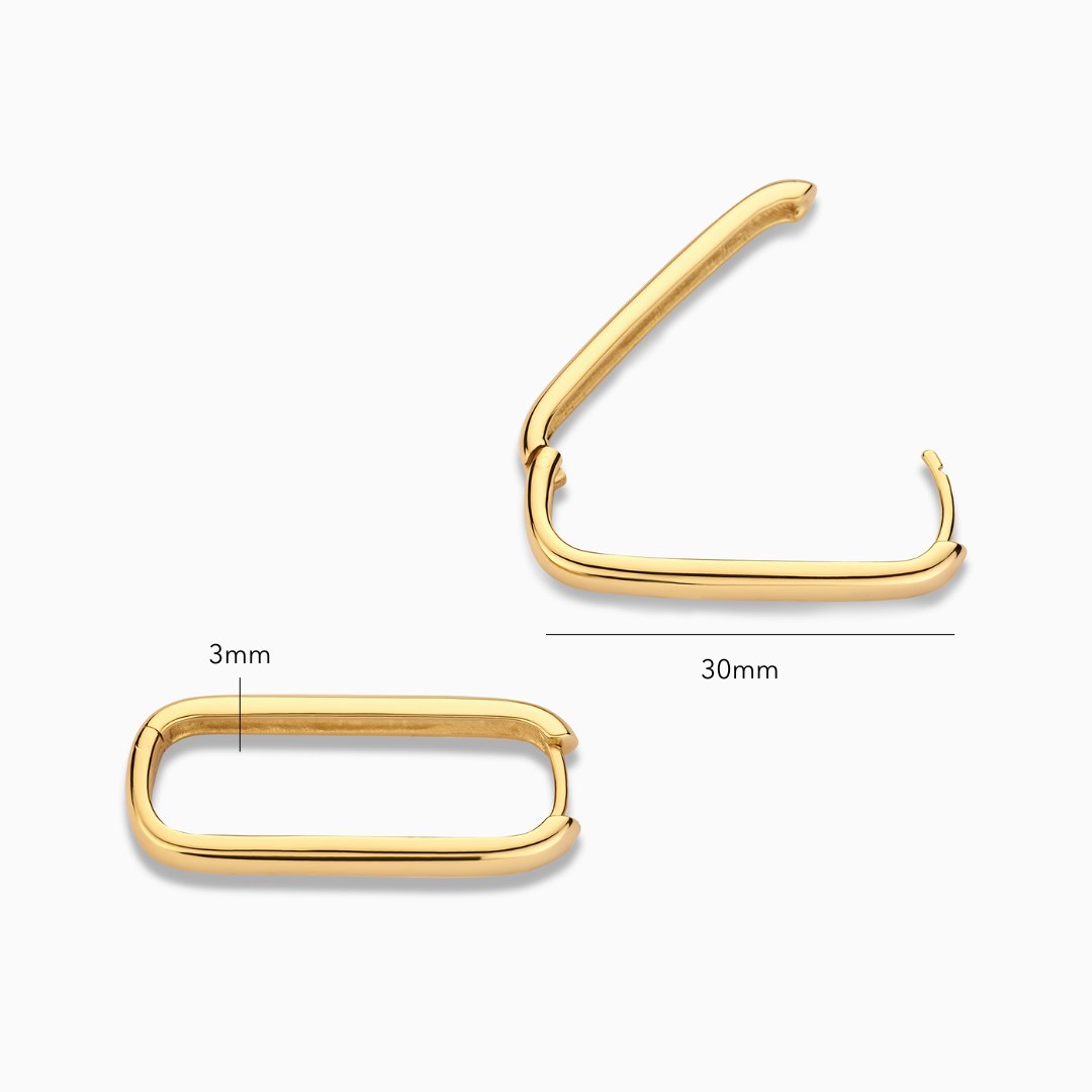 Iconic Hoop Earrings | Gold