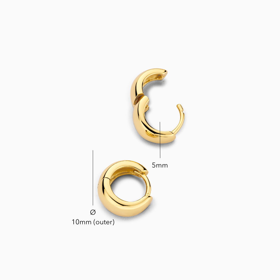 Mini cerchi Street | Gold