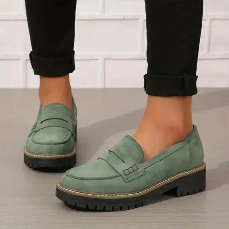 NADIA™ | Timeless Suede Loafers