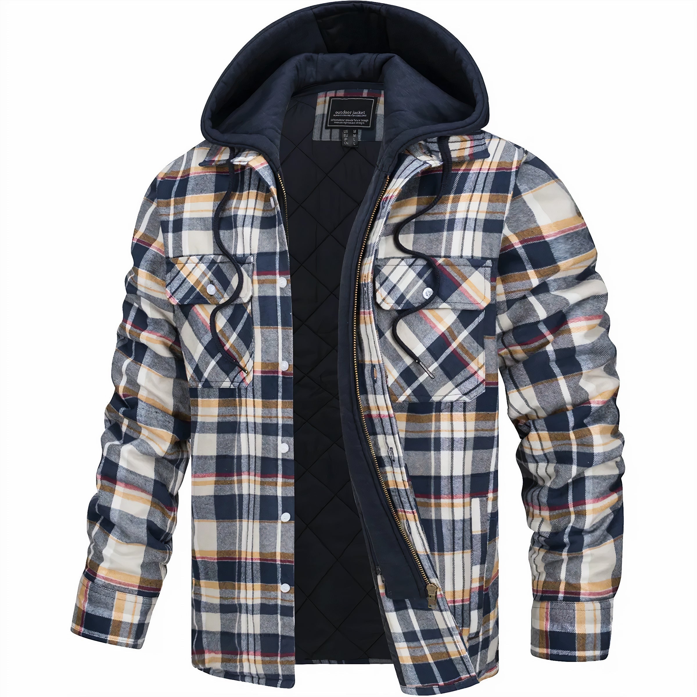 Julius™ | Checked Zip Jacket