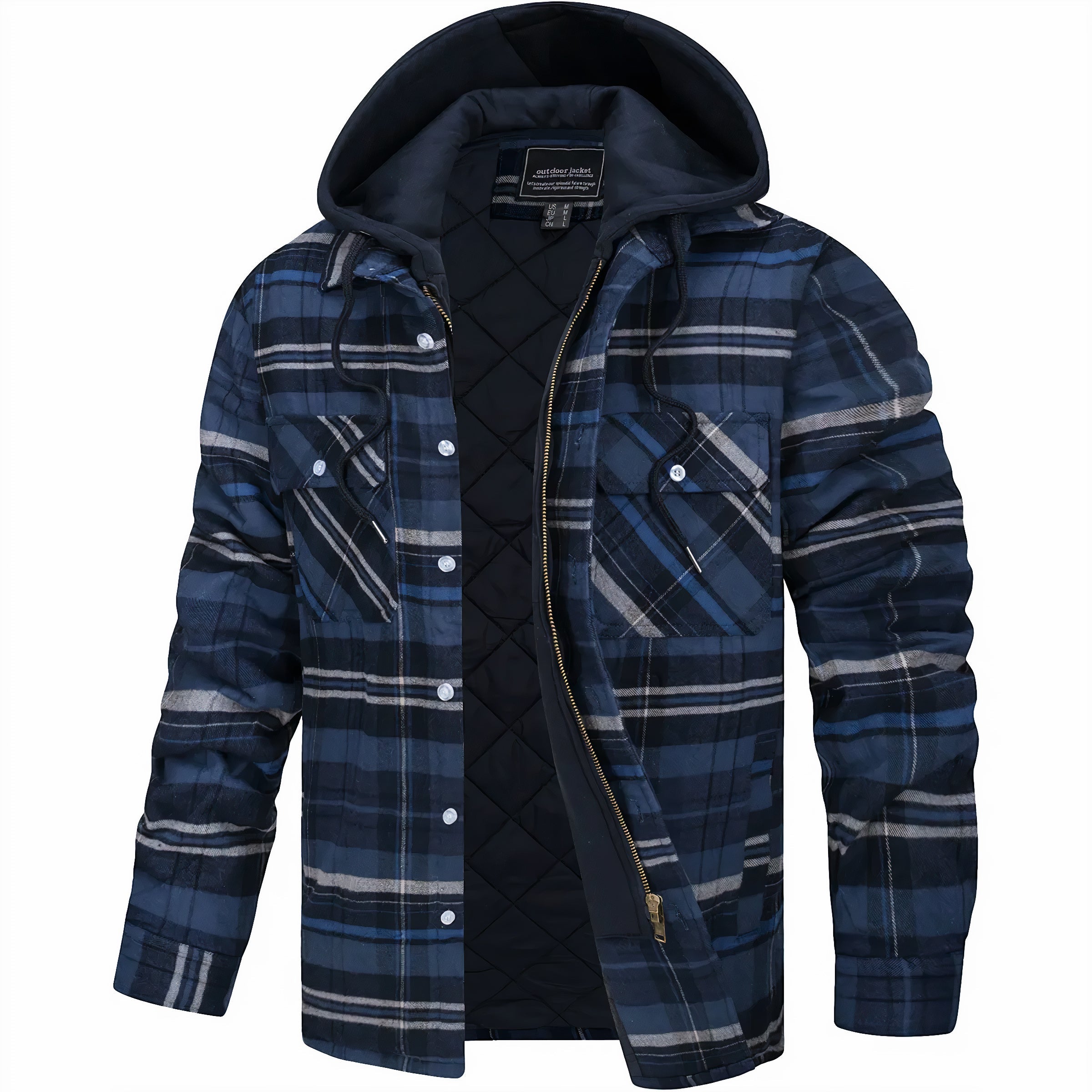 Julius™ | Checked Zip Jacket