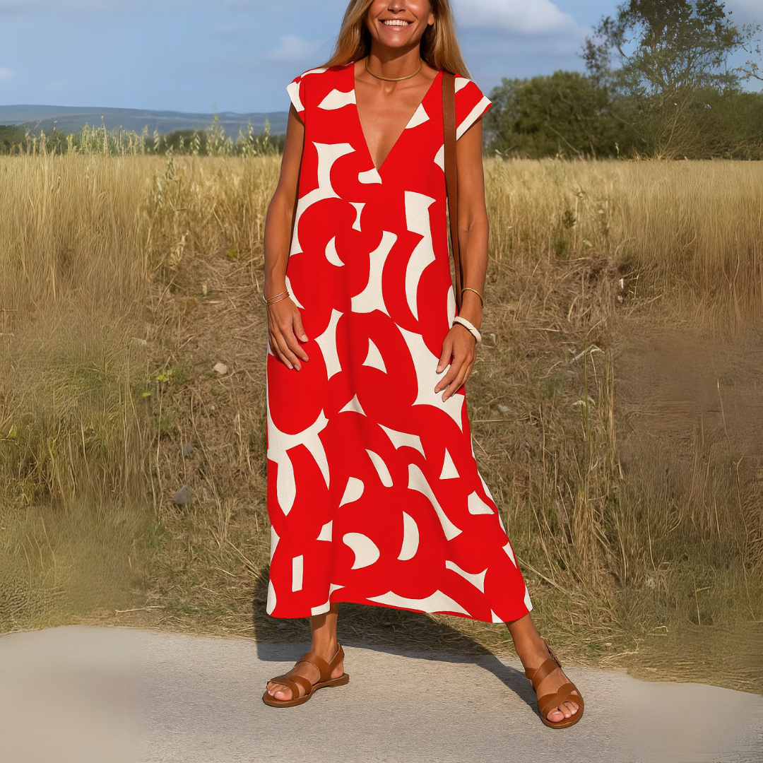 Valérie™ | V-neck Comfortable Dress