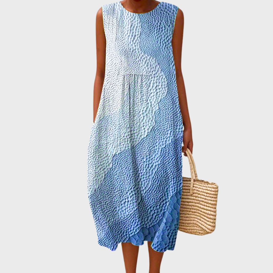 Isla | Comfortable and Breezy Checkered Summer Dress
