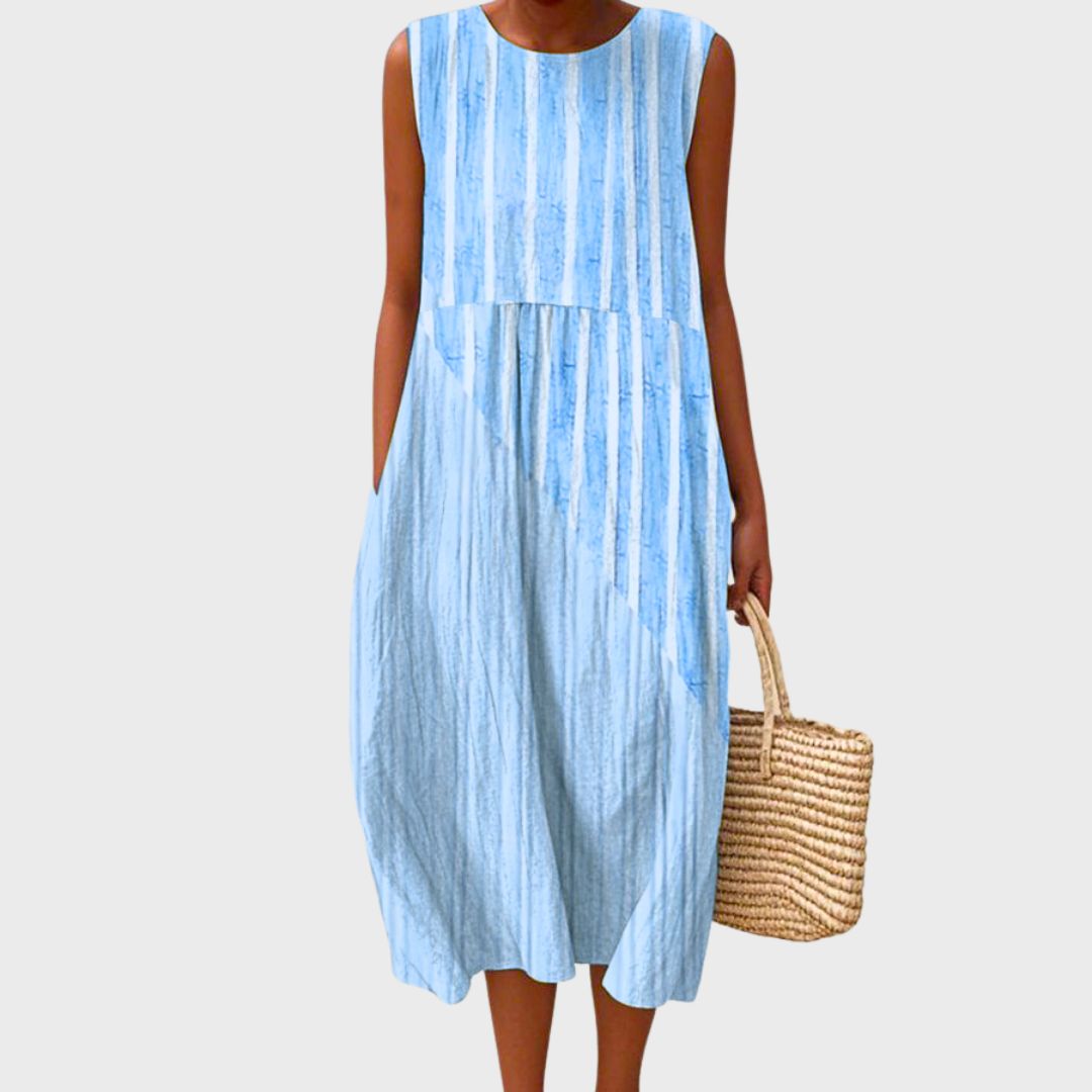 Isla | Comfortable and Breezy Checkered Summer Dress