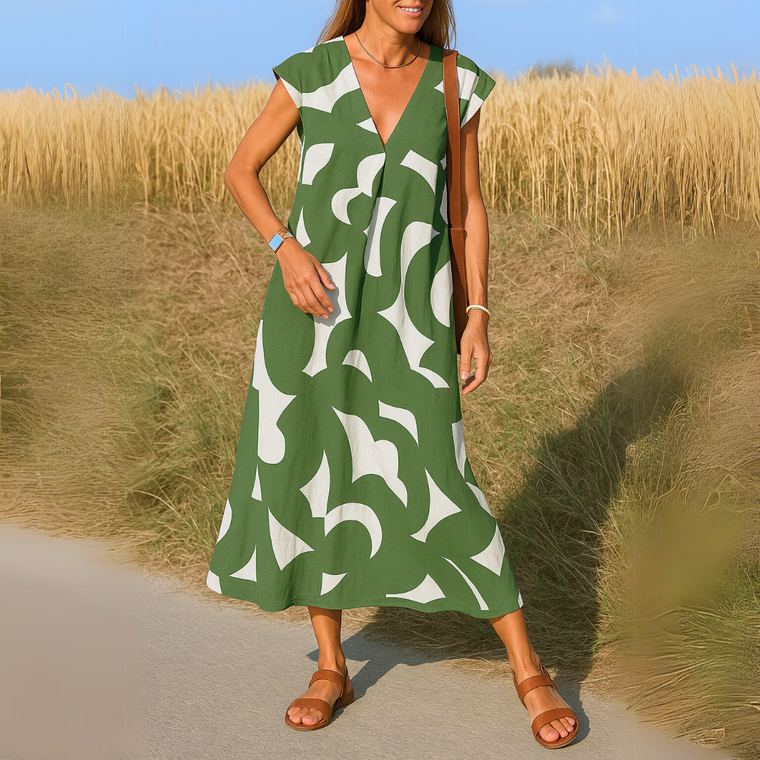 Valérie™ | V-neck Comfortable Dress