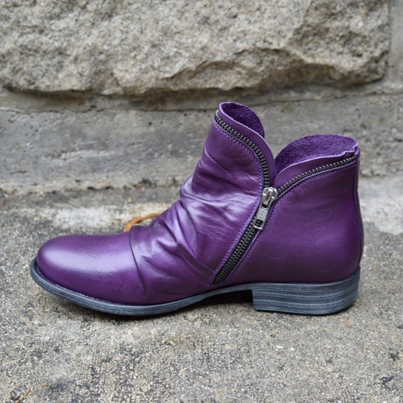 Vianne - Elegant Leather Boots
