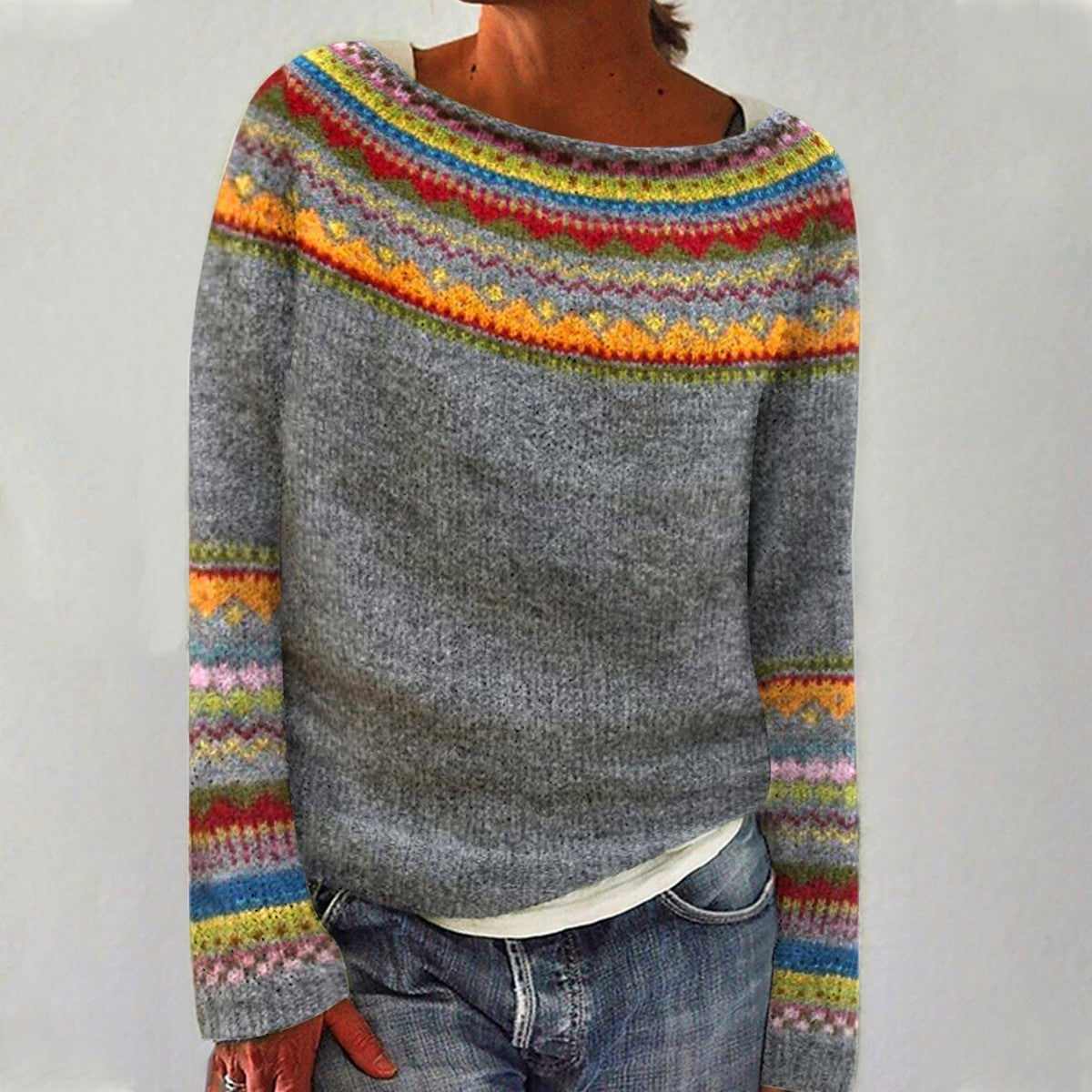 Nina - Vintage Comfortable Jumper