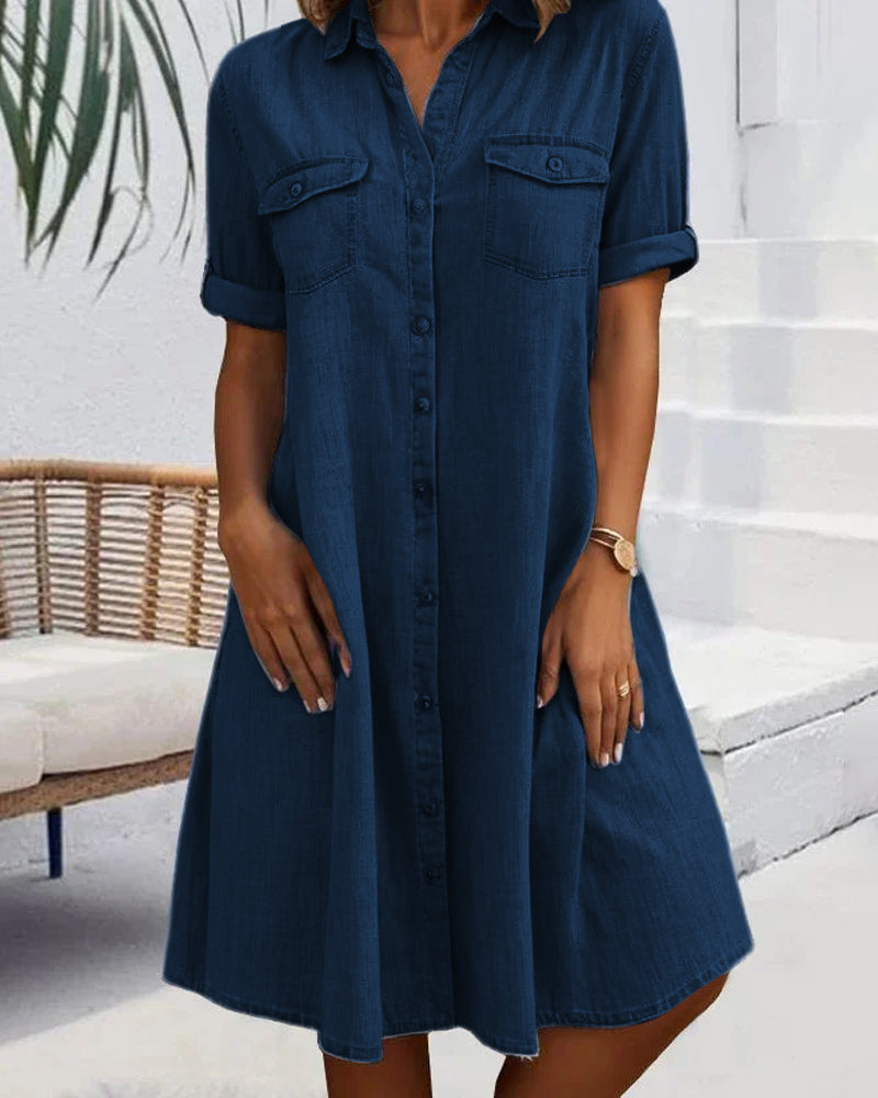 Maria | Comfortable Denim Dress
