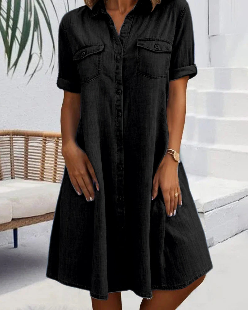 Maria | Comfortable Denim Dress