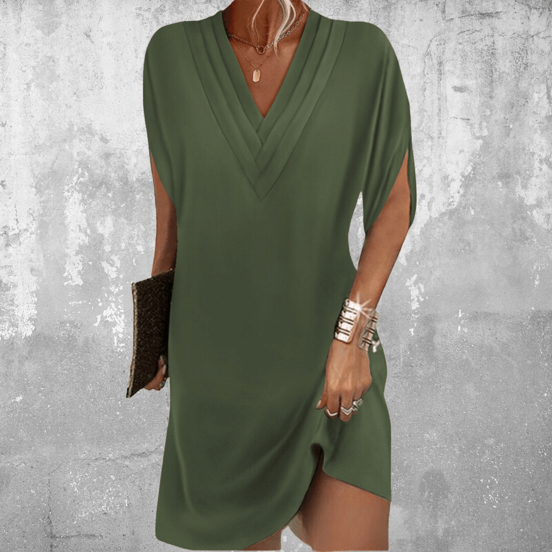 Thalia | Elegant Hidden Belly Dress