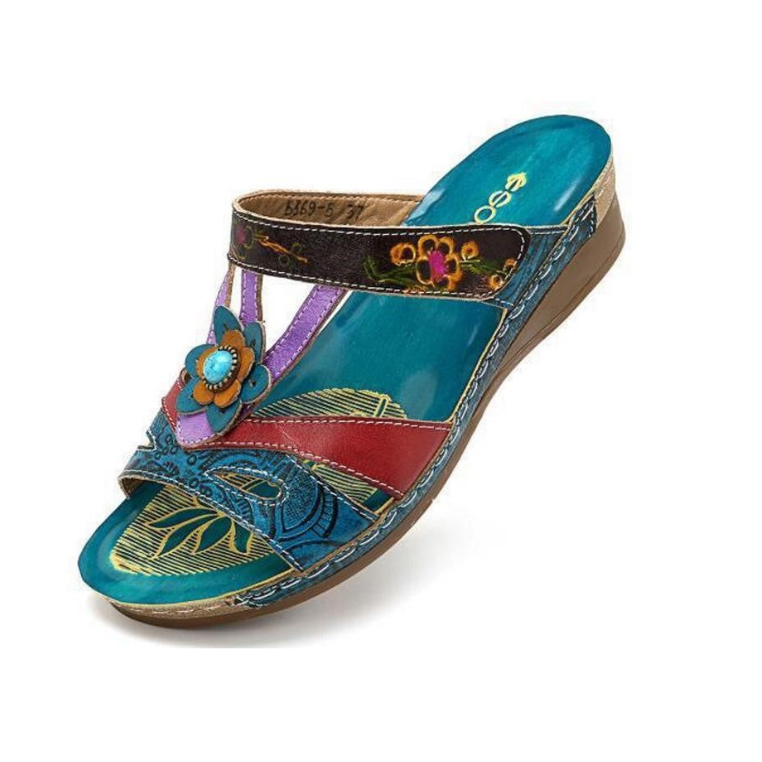 Sonia - Elegant Floral Sandals