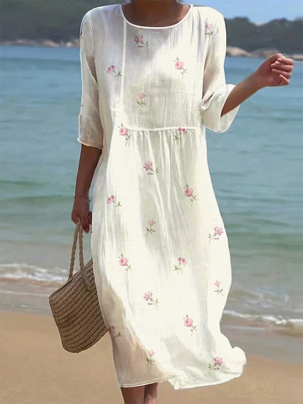Isabelle Fiori | Floral Print Lightweight Dress