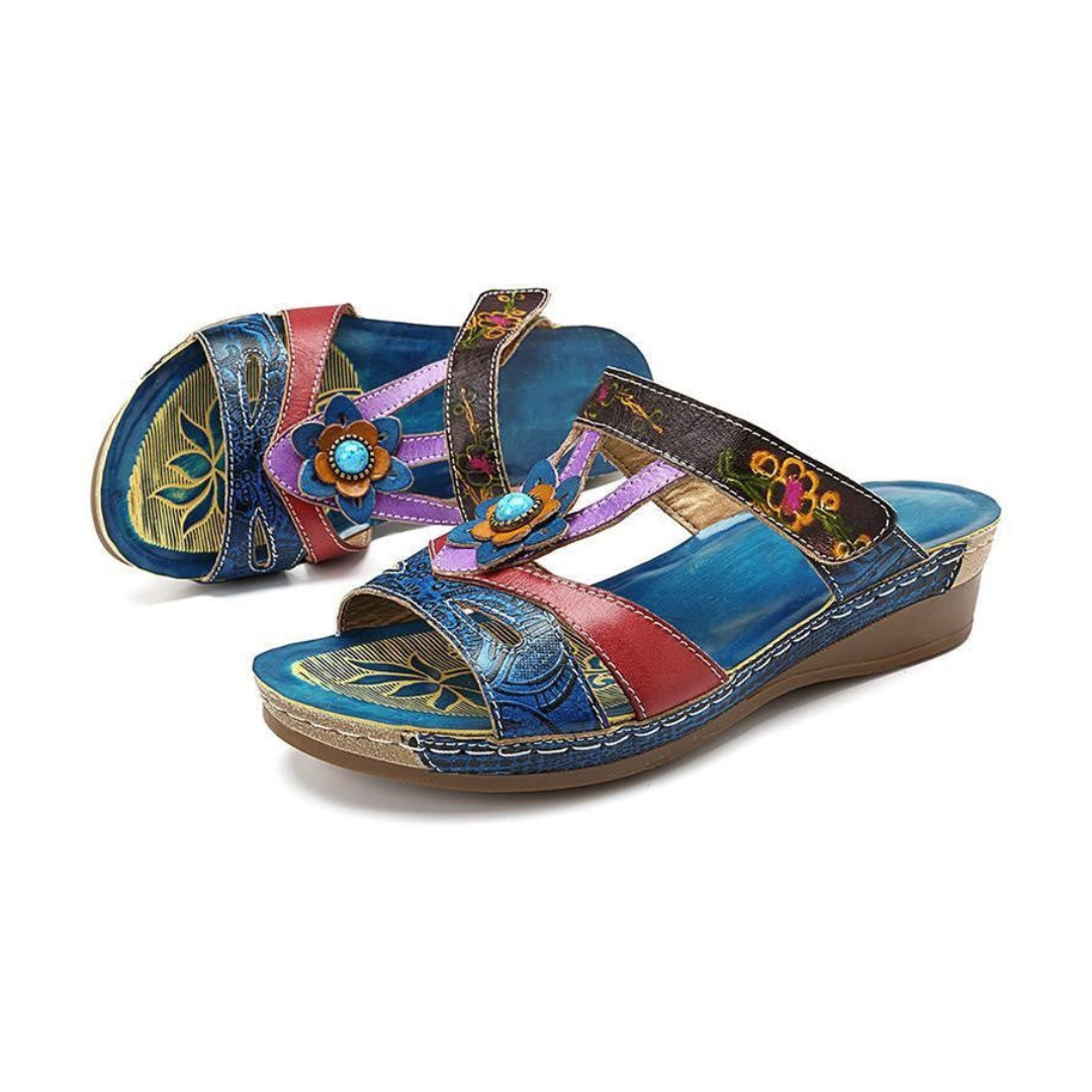 Sonia - Elegant Floral Sandals